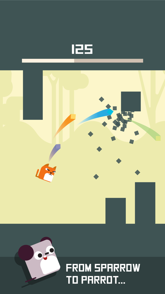 #6. Square Bird Watch - Block Jump (iOS) 由: Gosiha Pte. Ltd