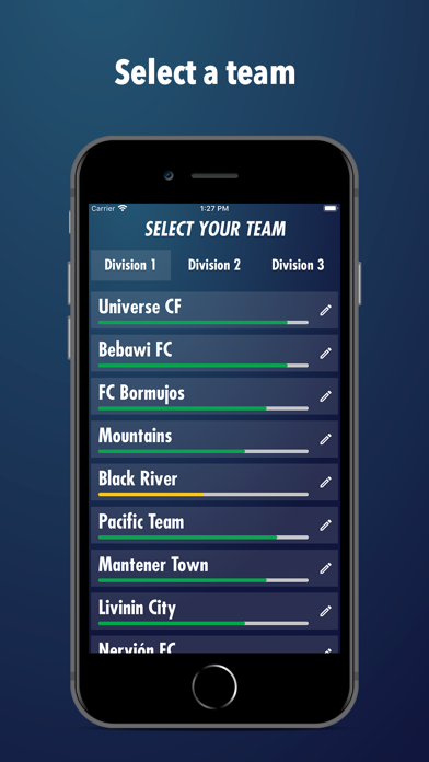 Screenshot #1 pour MatchTime - Soccer Manager