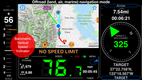 Speedometer 55 Pro. GPS kit. screenshot