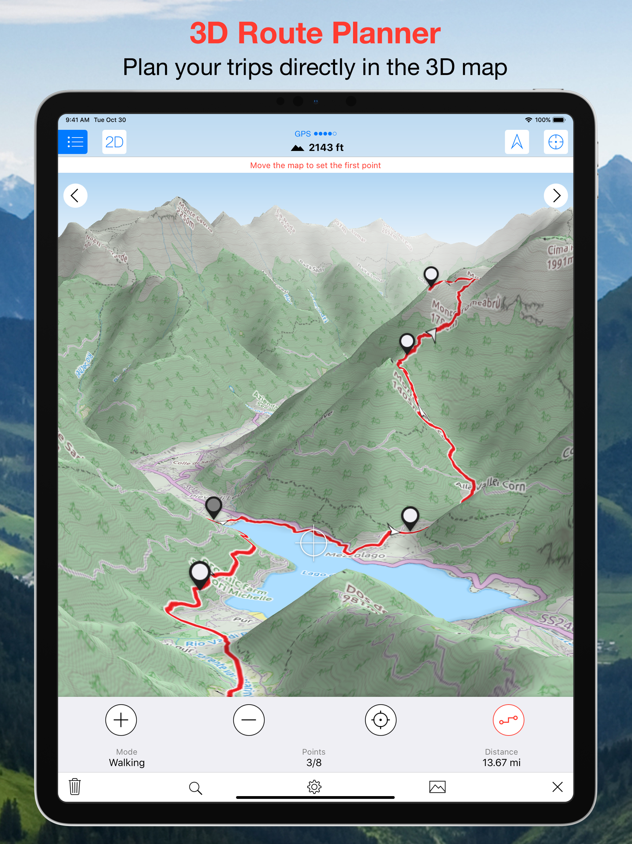 Maps 3D PRO - Hike & Bike screenshot 6