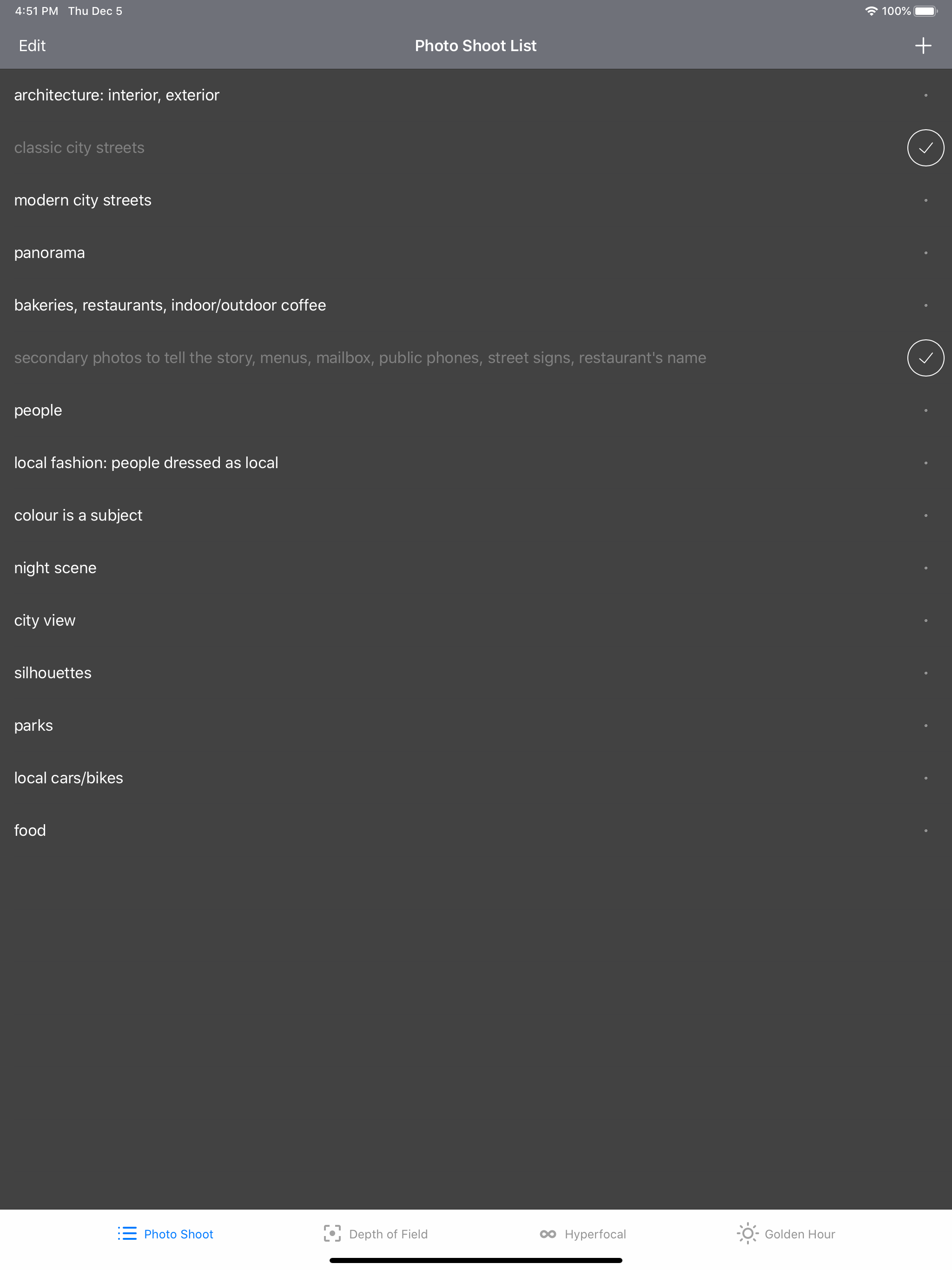 fotografia - photography tool screenshot 3