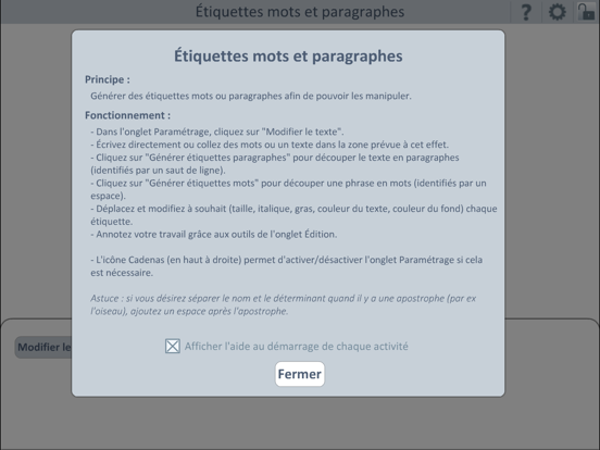 Screenshot #6 pour Outils école  Étiquettes mots