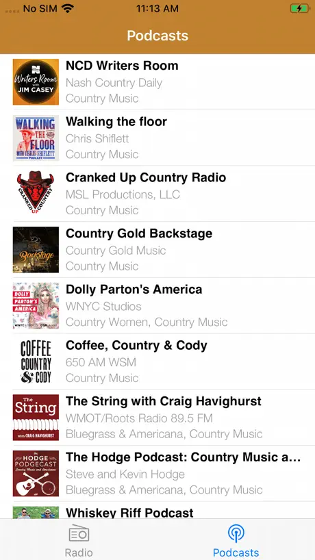 Country Music RADIO