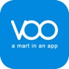 VOO: a mart in an app icon