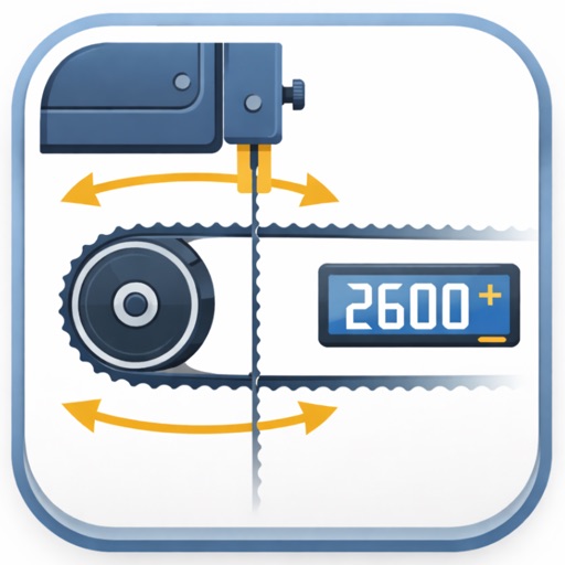 Bandsaw Speed Calculator Pro