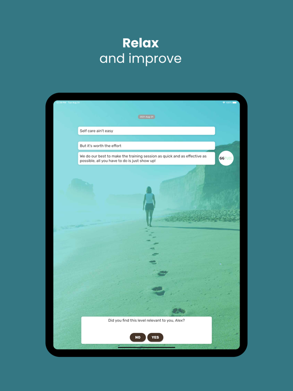 Thinkable Health iPad screenshot 4 - Medical app