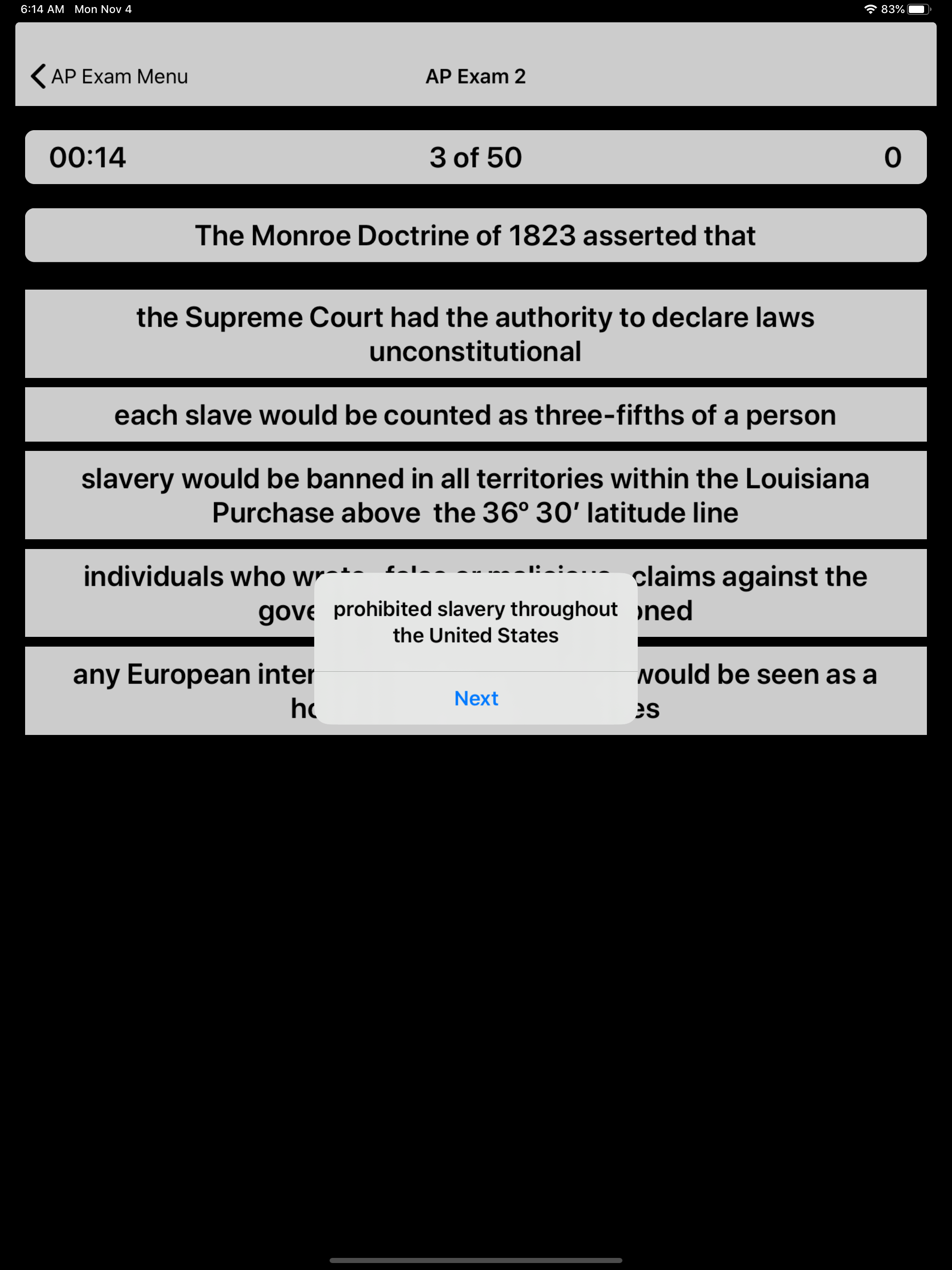 AP US History Prep screenshot 14