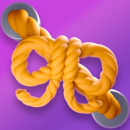 Twisted Puzzle Tangle Rope 3D