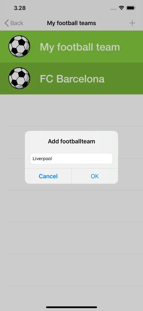 My Football Teams