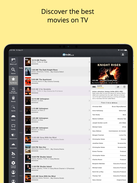 Screenshot #5 pour tv24.co.uk TV Guide & Listings