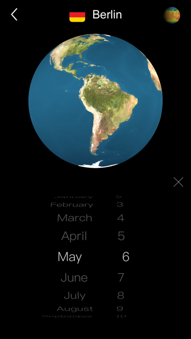 3D Global Temperature Map Screenshot 8 of 10