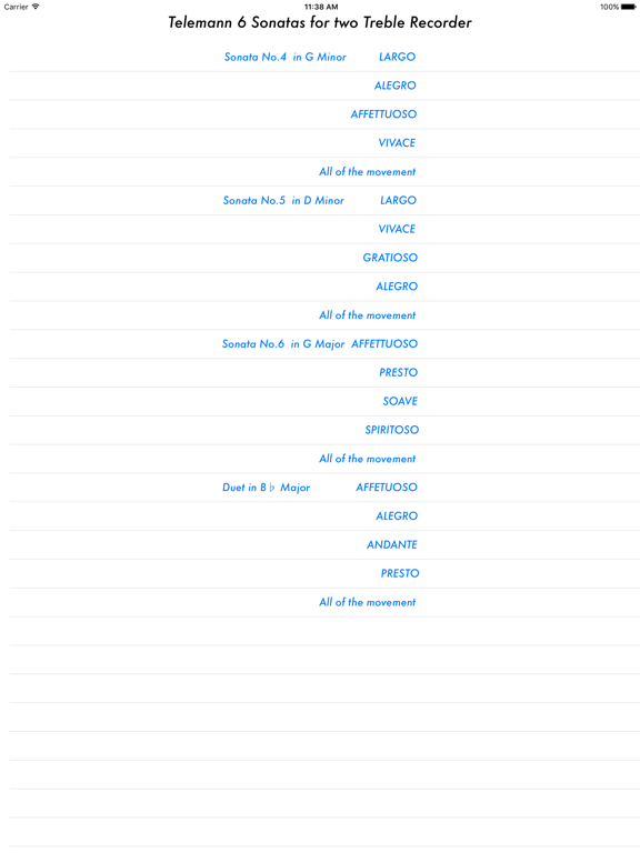 Screenshot #4 pour Telemann 6 Sonatas (4-6)