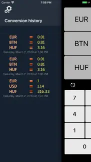 icurrency exchange pro iphone resimleri 2