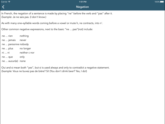 French Class Lite iPad screenshot 5 - Education app