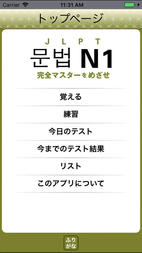 JLPT N1 문법