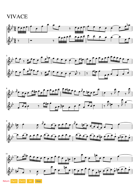 Screenshot #6 pour Telemann 6  Duets