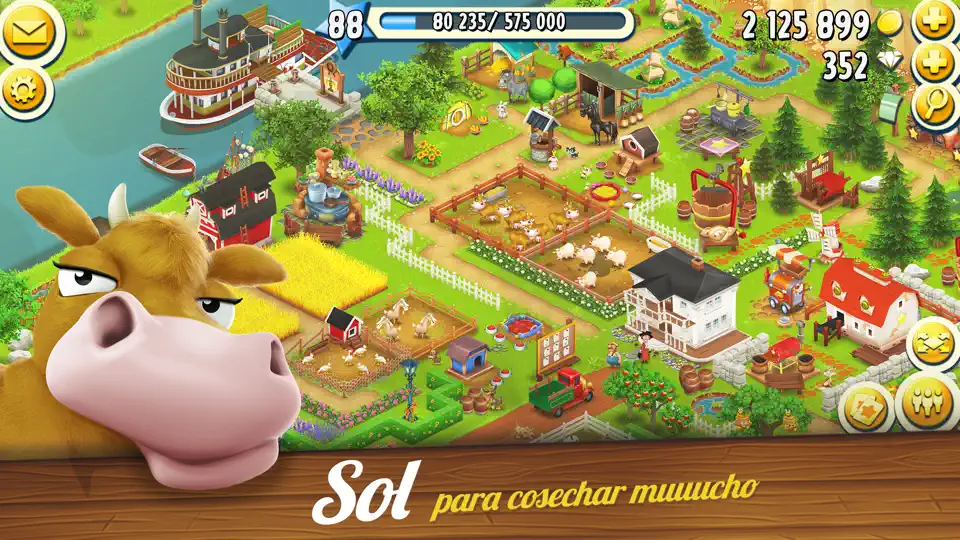 Captura de pantalla de Hay Day en iPhone 1