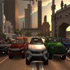 Indian car traffic racing  3d icon