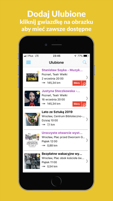 Screenshot #3 pour Coigdzie.pl® concerts & events
