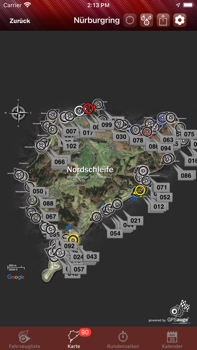 Screenshot #1 pour Racing App
