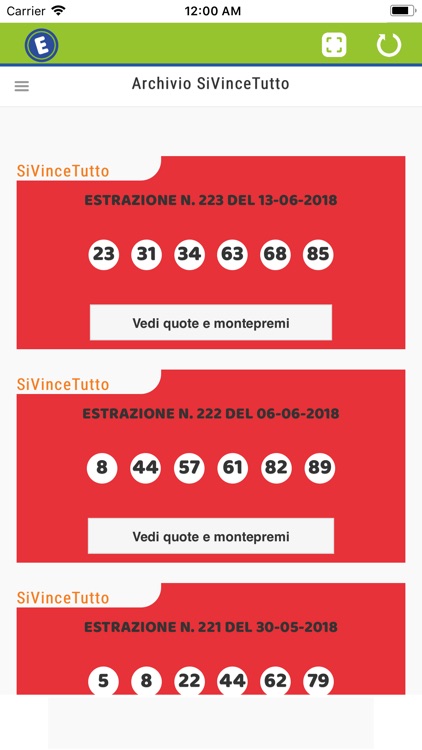 Estrazioni Lotto SuperEnalotto screenshot-8