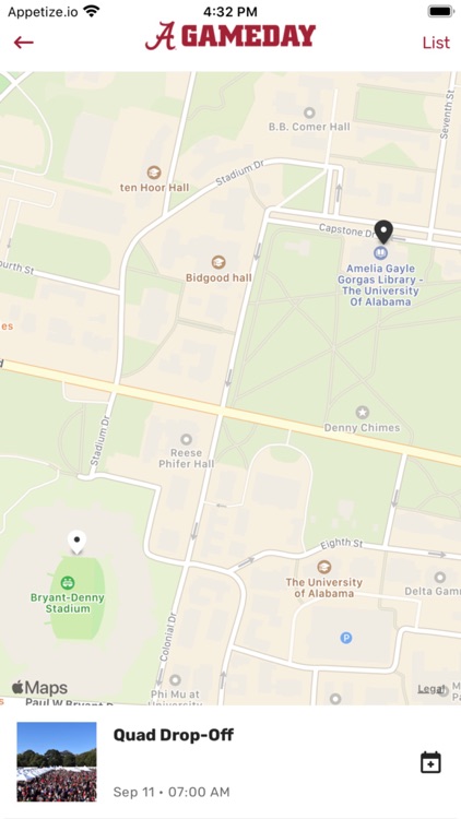 UA - Gameday screenshot-4