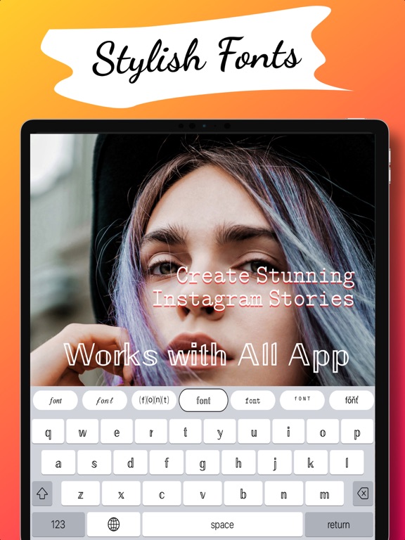 Screenshot #4 pour Fonts Art : Cool Font Keyboard