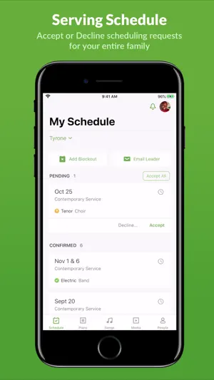 Planning Center Services screenshot 1