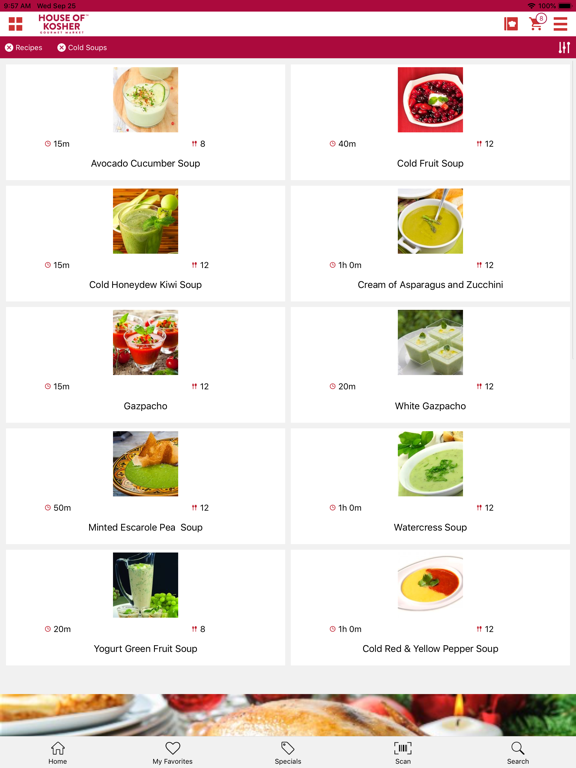 House Of Kosher iPad screenshot 5 - Shopping app