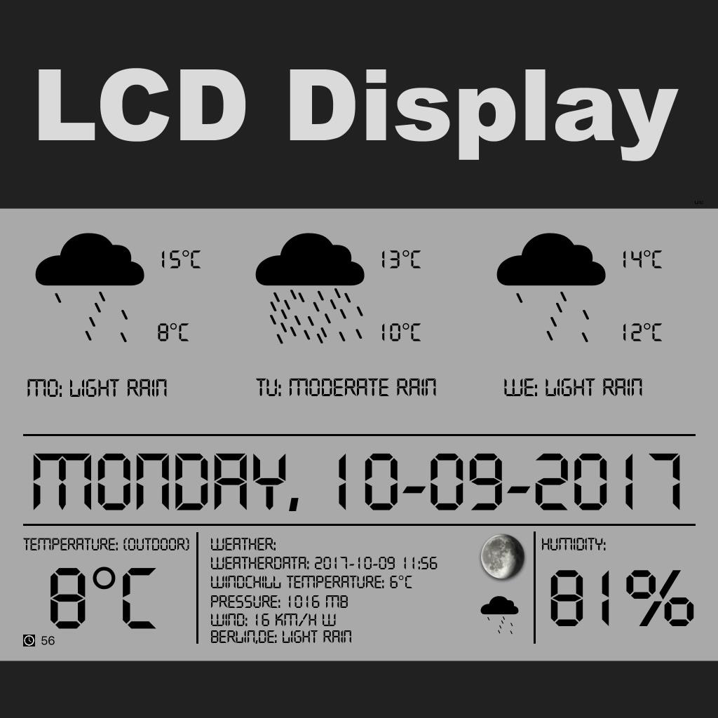 Get LCD Weather Display for iOS, iPhone, iPad Aso Report