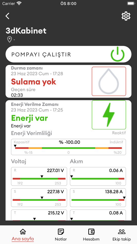 #3. Powerstat (iOS) 由: STF FILTRE TARIM SULAMA SISTEMLERI