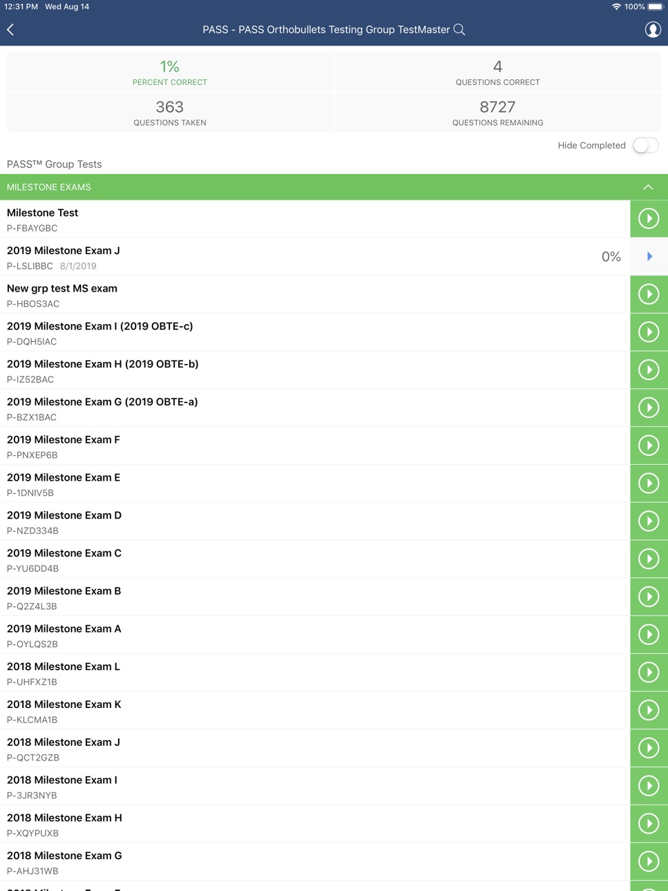 iPad screenshot