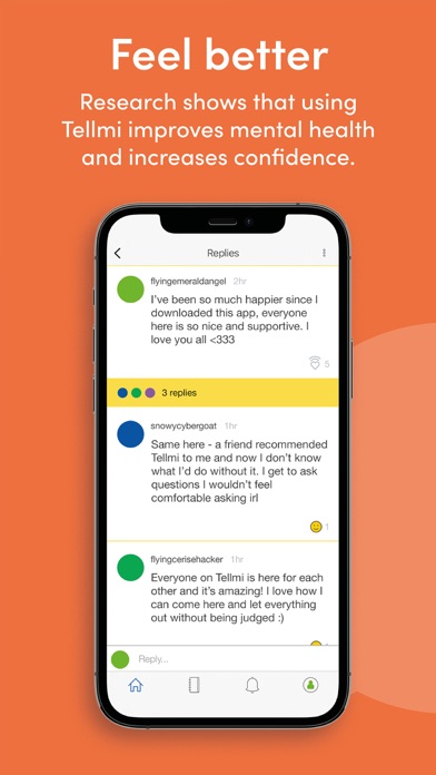 Tellmi: Better Mental Health Screenshot