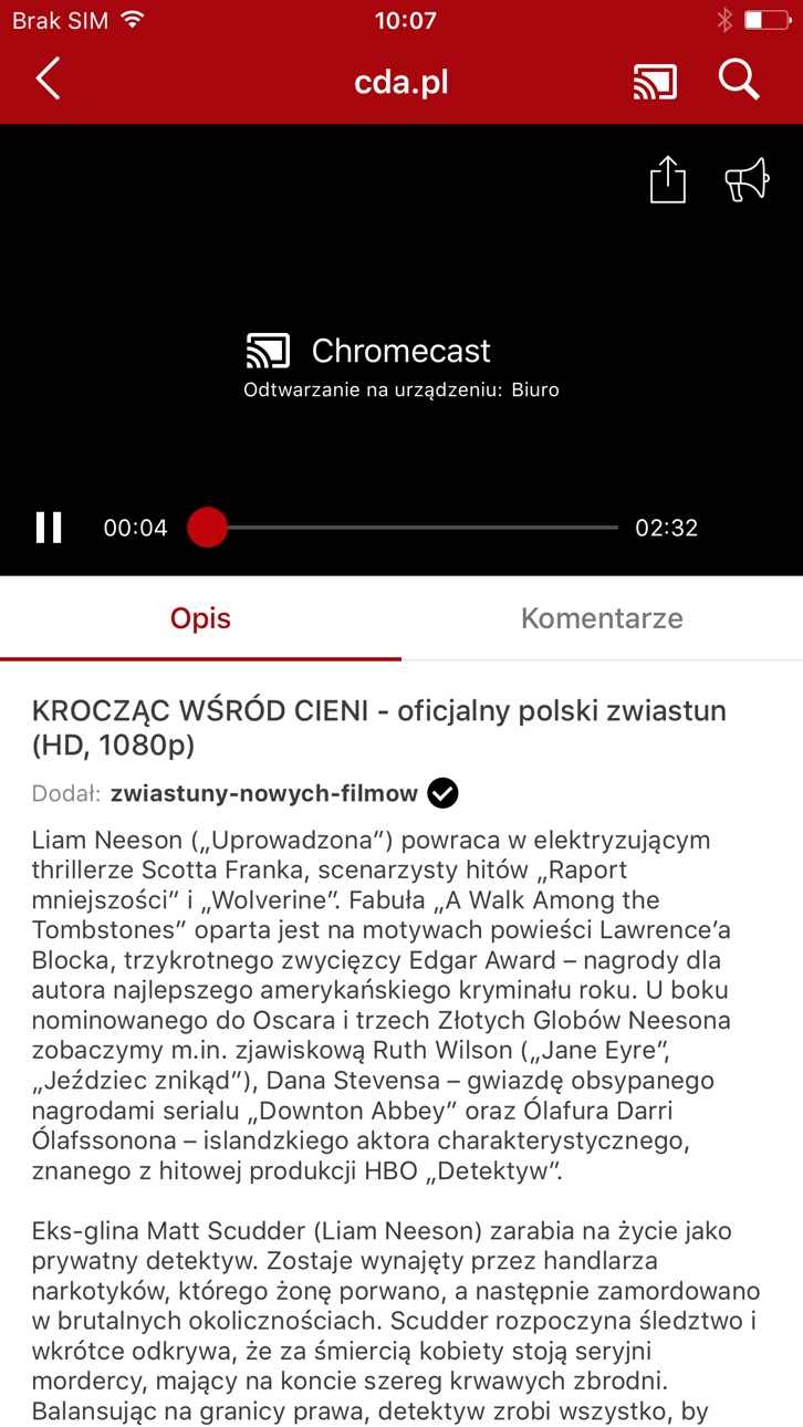 iPhone screenshot