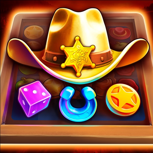 Jewels of the Wild West Match3 Icon