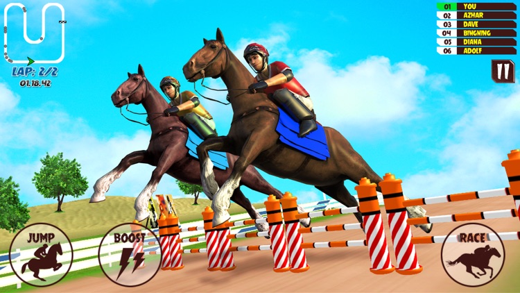 Horse Racing Rally-Jokey Rider screenshot-0
