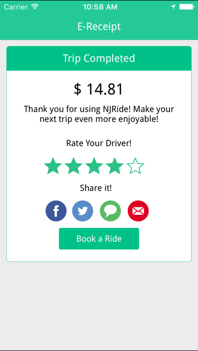 NJRide Screenshot