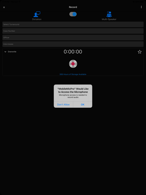 MobileMic Pro iPad screenshot 4 - Business app
