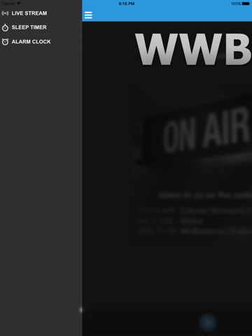 WWBC 1510 AM iPad screenshot 2 - Entertainment app