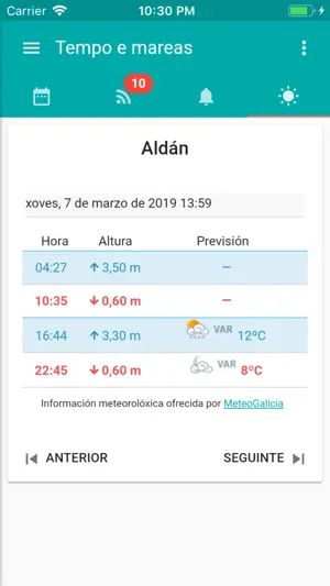 Mexillón de Galicia screenshot 2