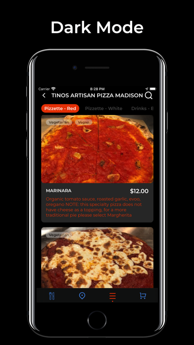 tapfood restaurants Screenshot
