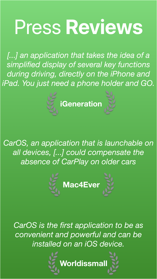 #8. CarOS · Smart Dashboard (iOS) 由: Oh My Software