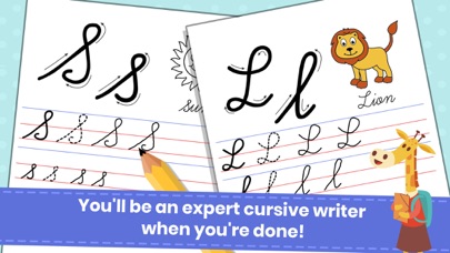 Abc Cursive Writing Practice screenshot