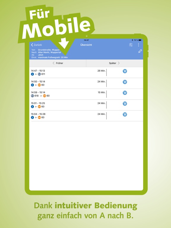 Screenshot #5 pour WSW move Fahrplan und Tickets