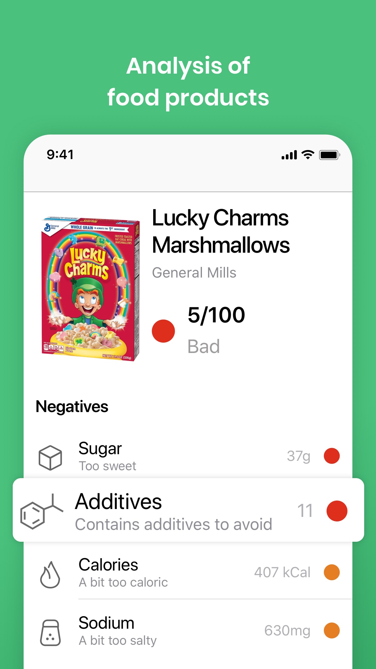 Yuka - Food & Cosmetic Scanner screenshot 3