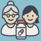 BuniiMeds is a simple and private medication reminder app built specifically to help you take care of your grandparents