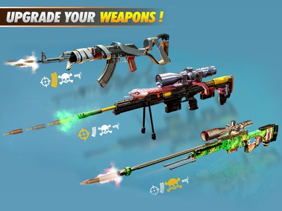 Sniper Ops: Gun Shooting Games iPad screenshot 4 - Games app