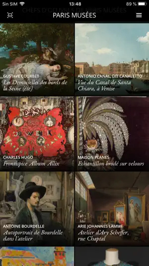 Paris Musées Second Canvas screenshot 2