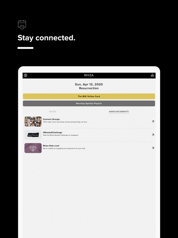 Rhiza iPad screenshot 3 - Lifestyle app