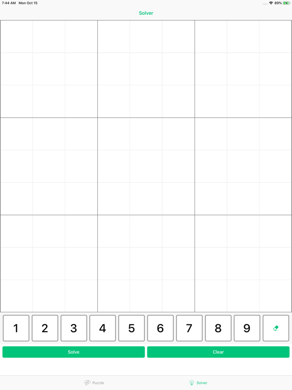 Sudoku & Solver! iPad screenshot